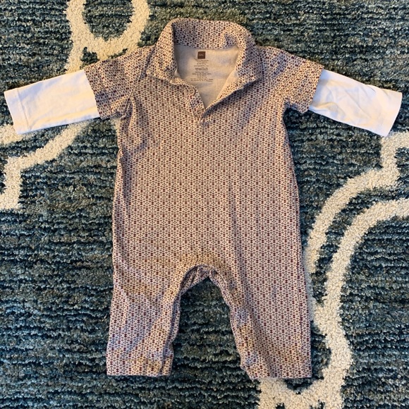 Tea Collection Other - Tea Collection 3-6 months Polo Romper Tea Collection Other - Tea Collection 3-6 months Polo Romper